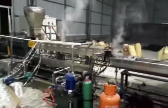雙螺桿擠出機造粒機